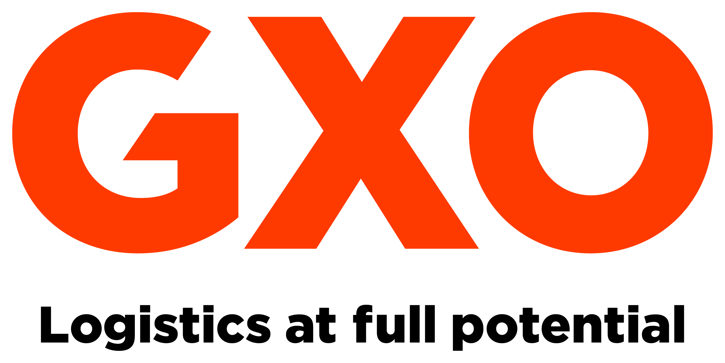 GXO logo with tagline