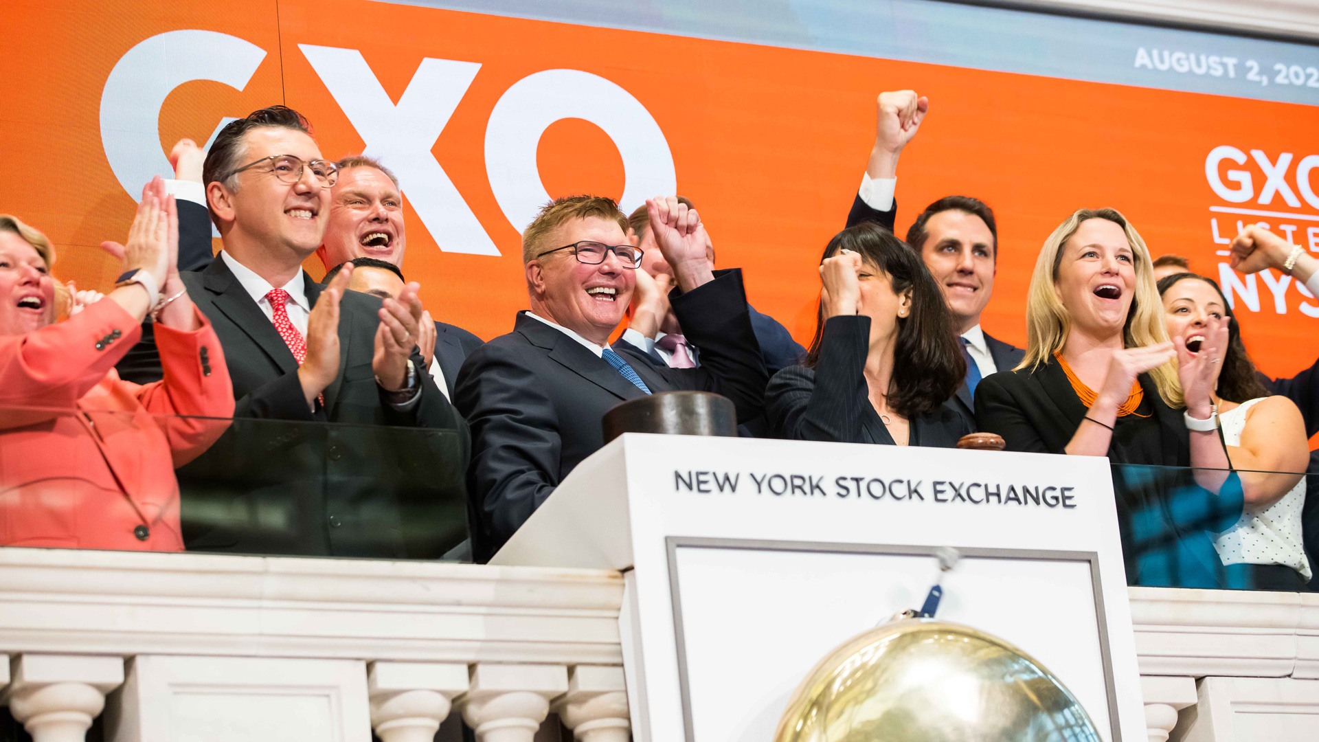 Malcolm Wilson rings the NYSE Opening Bell