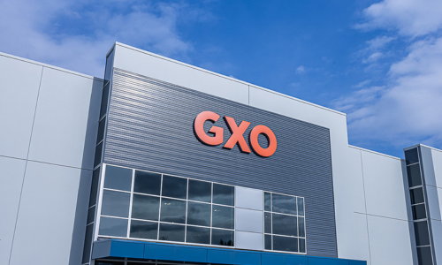 External view of GXO warehouse