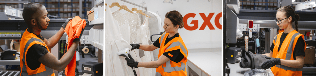 Inspection and refurbishment of returned apparel 2 min