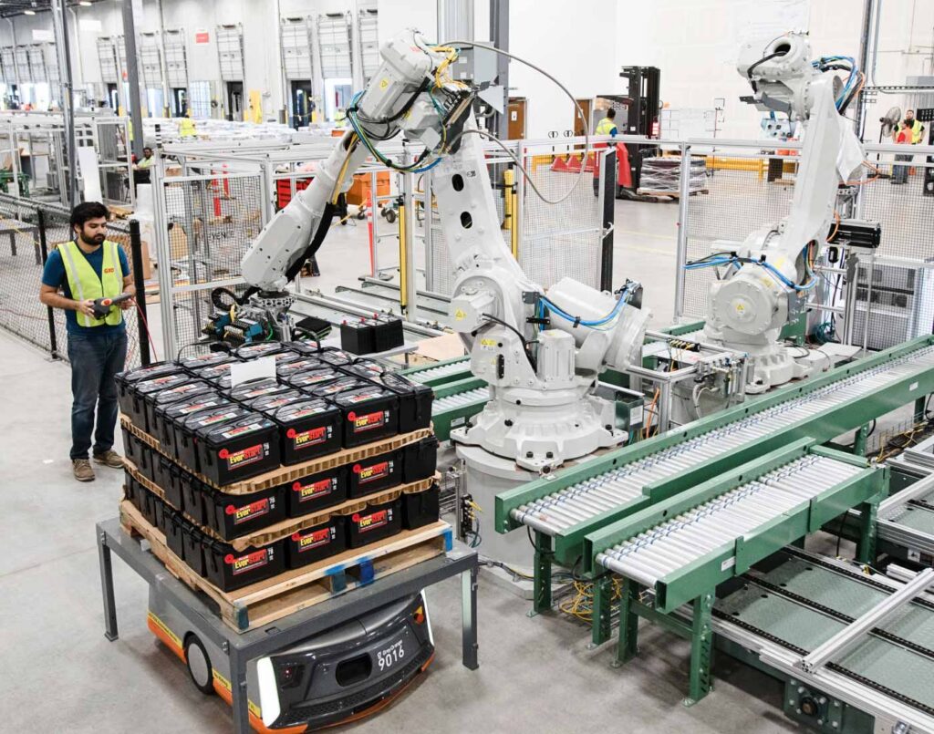 automotive ev battery logistics